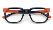 Varsity - Navy Blue Orange